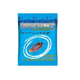 Средства от  Мелок Блокбастер 10 гр.от тараканов и домовых муравьев (1/120)