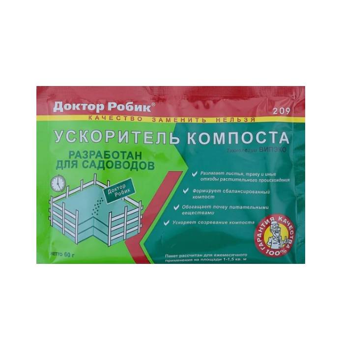 Доктор Робик пак. 60 гр. ускоритель компоста (1/24)