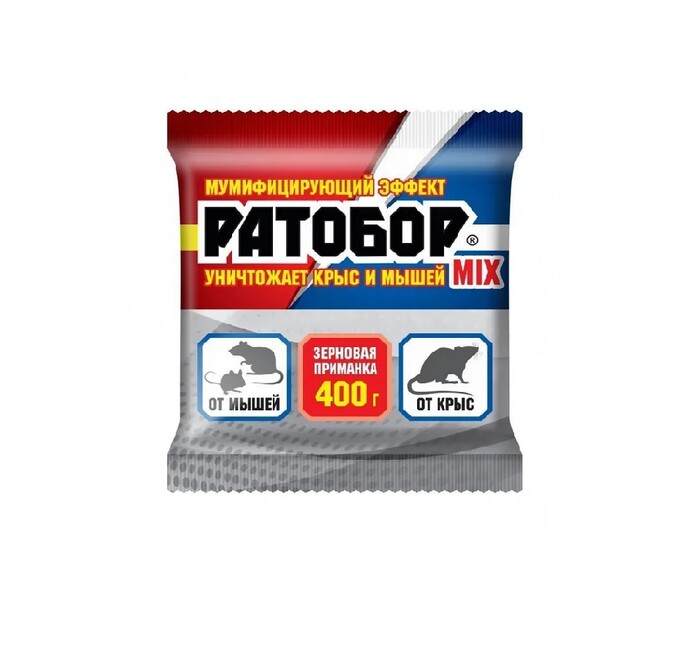 Зерно Ратобор 400гр. МИКС (1/16)