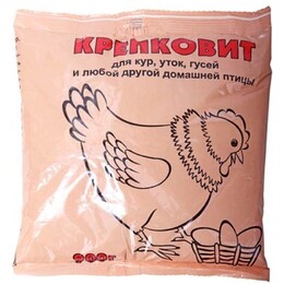 Крепковит для кур, уток, гусей 900гр.(1/10)