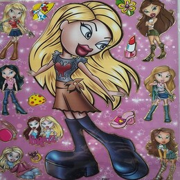 .Наклейка декоративная "BRATZ" (Импульс) 60